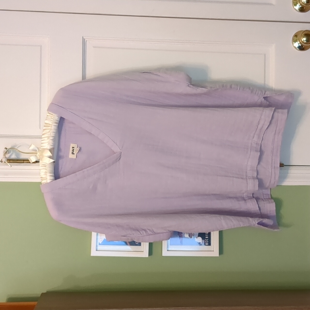 Pact The Costal Daily Top Organic Gauze Cotton Wisteria XL/XXL